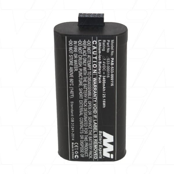 MI Battery Experts PAB-533-000116-BP1